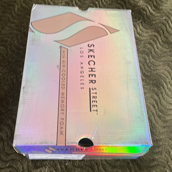 SKECHERS Street LA womens Wedge sneakers Billion Subtle Spots shoe new in box - Picture 7 of 10